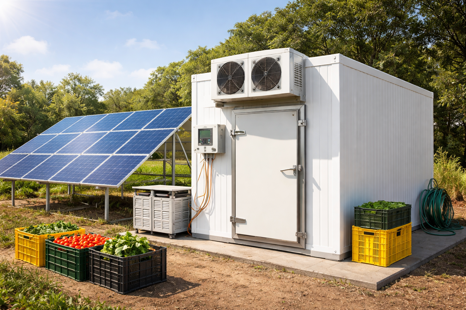 solar refridgeration system